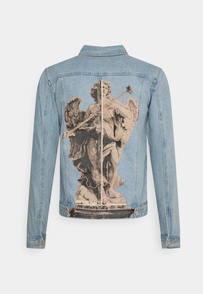Mennace UNISEX - Denim Jacket - Blue 4 Mennace UNISEX - Denim Jacket - Blue - Image 2