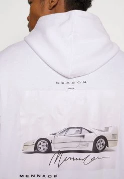 Mennace SEASON 21 CAR HOODIE - Sweatshirt - White -Mennace Shop Online b4c1039e640746659cf3dfe3cbadb57f