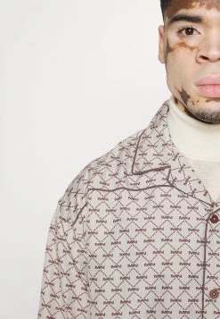 Mennace MONOGRAM - Shirt - Light Brown -Mennace Shop Online b64998ef52194ba5bdd71a766b6003f0