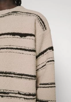 Mennace HENNESSEY BRUSHED STRIPE - Jumper - Off-white -Mennace Shop Online bbc00b53232048f2bc97e342d5dca483