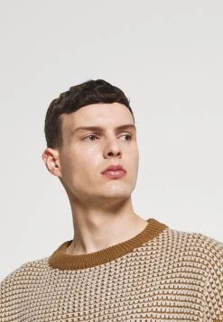 Mennace EVIAN - Jumper - Light Brown -Mennace Shop Online be67eb4e65904221b4dcf000687cd0e2