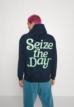 Mennace SEIZE THE DAY HOODIE - Sweatshirt - Black