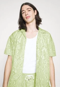 Mennace SWIRL REVERE - Shirt - Yellow -Mennace Shop Online c0cbeb5e2f8543ac8f5fe6999ffb21b7