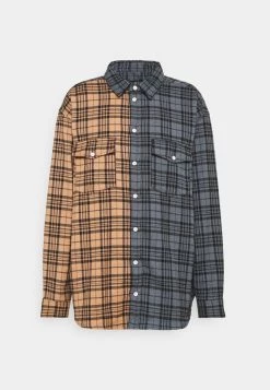 Mennace ROSEBOWL SPLIT CHECK SHIRT - Shirt - Multi -Mennace Shop Online c0f2d2ddb1984cbeba60ceb10ba21c3f