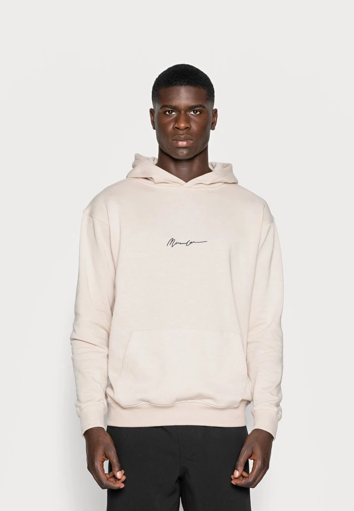 Mennace ESSENTIAL SIG HOODIE UNISEX - Hoodie - Beige 3 Mennace ESSENTIAL SIG HOODIE UNISEX - Hoodie - Beige