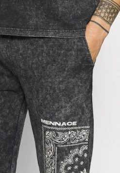 Mennace ROSEBOWL BANDANA REGULAR JOGGER - Tracksuit Bottoms - Black -Mennace Shop Online c7140f701e2b4468bc5e4bffc9547f71