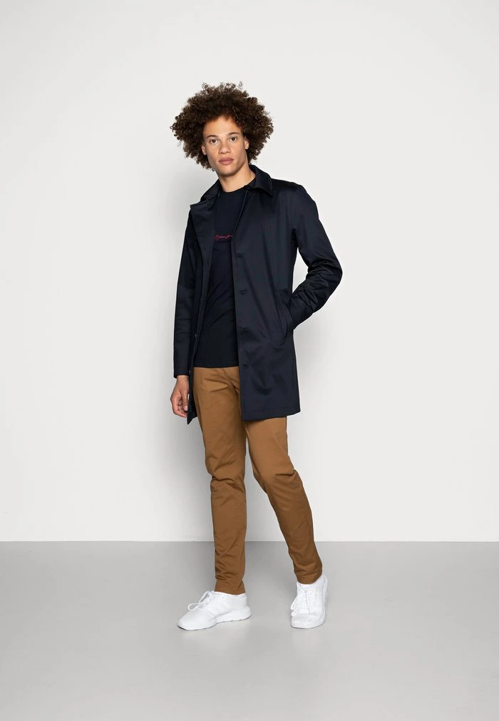 Mennace ESSENTIAL SIGNATURE TEE - Long Sleeved Top - Navy 4 Mennace ESSENTIAL SIGNATURE TEE - Long Sleeved Top - Navy - Image 2