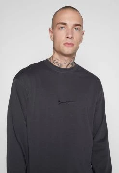 Mennace ESSENTIAL SIGNATURE TEE - Long Sleeved Top - Charcoal -Mennace Shop Online c8dd45107f704f2ea6d0168f862ed22a