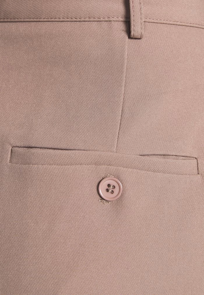 Mennace EVIAN STRAIGHT LEG SUIT TROUSER - Trousers - Stone 9 Mennace EVIAN STRAIGHT LEG SUIT TROUSER - Trousers - Stone - Image 7