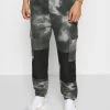 Mennace TIE DYE TEXTURE MIX - Tracksuit Bottoms - Charcoal -Mennace Shop Online cd78fd249ec9410380a5cf49c37e9c93