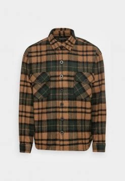 MENNACE BRUSH CHECK OVERSHIRT - Summer Jacket - Green 10 MENNACE BRUSH CHECK OVERSHIRT - Summer Jacket - Green -Mennace Shop Online ced7753a172542f3a62dbdd901a10f26