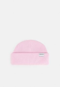 Mennace MINI ROLL BEANIE WITH TAB UNISEX - Beanie - Pink
