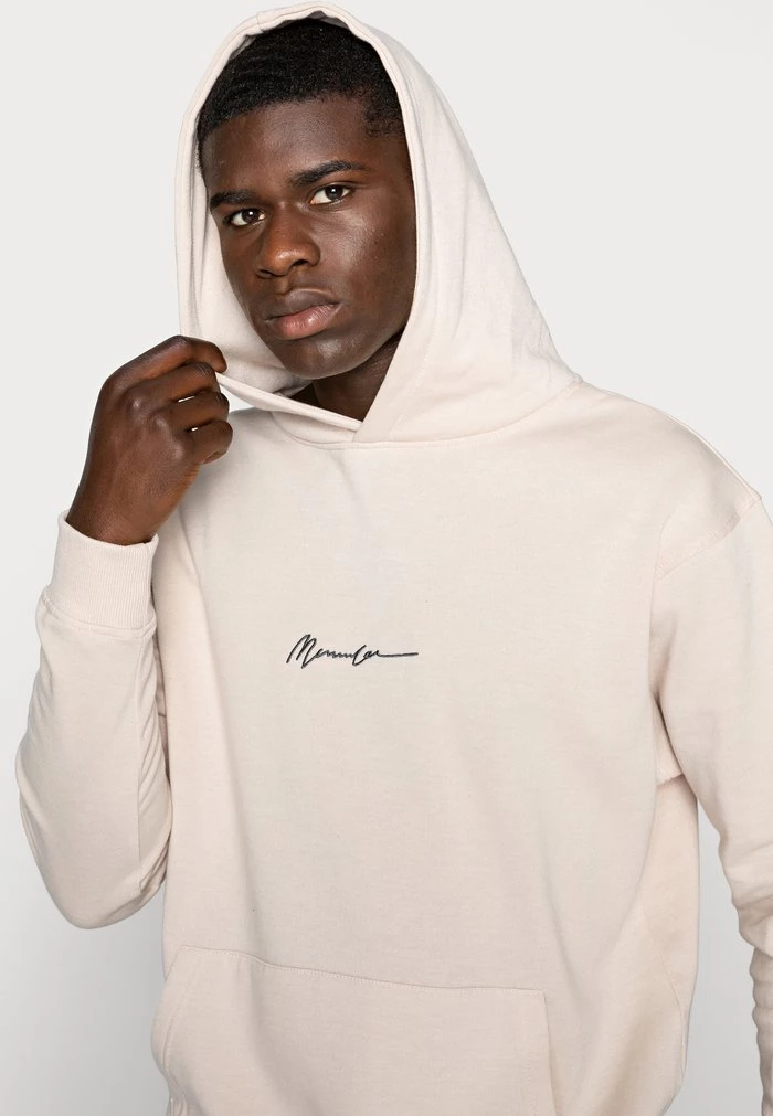 Mennace ESSENTIAL SIG HOODIE UNISEX - Hoodie - Beige 7 Mennace ESSENTIAL SIG HOODIE UNISEX - Hoodie - Beige - Image 5