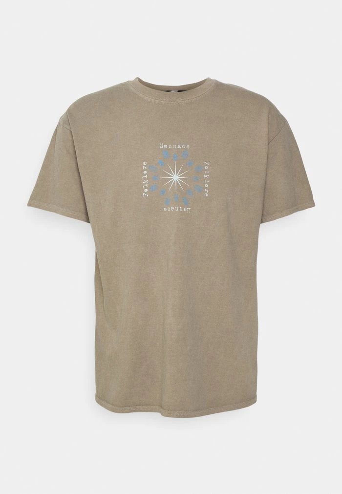 Mennace SOLSTICE OF LIGHT - Print T-shirt - Stone 3 Mennace SOLSTICE OF LIGHT - Print T-shirt - Stone