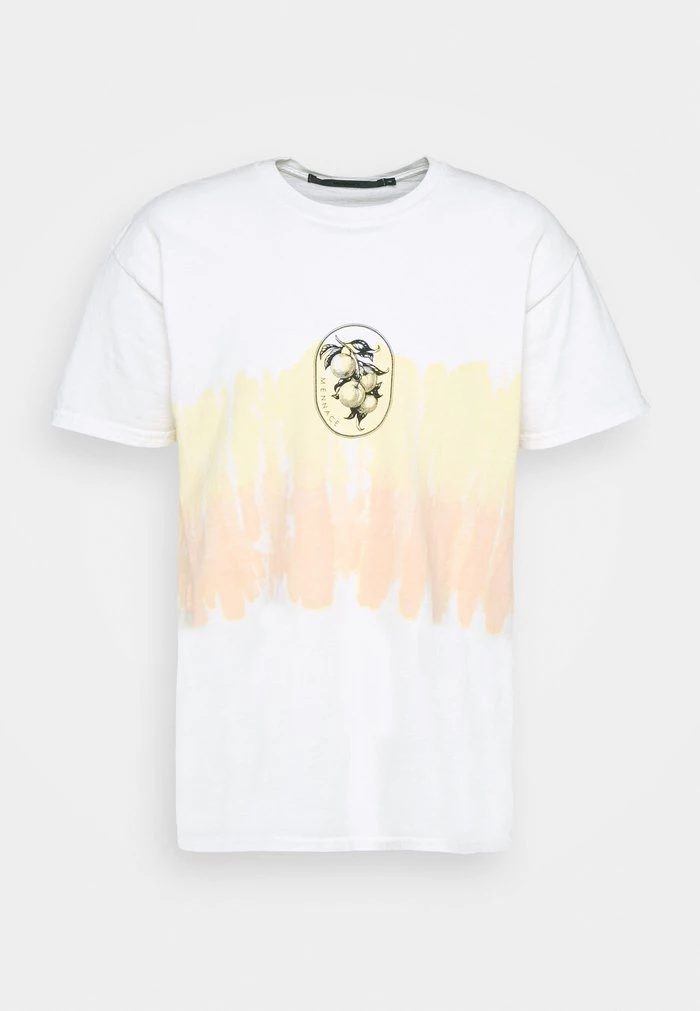 Mennace HAVANA TIE DYE SHIRT - Print T-shirt - White 6 Mennace HAVANA TIE DYE SHIRT - Print T-shirt - White - Image 4