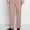 Mennace EVIAN STRAIGHT LEG SUIT TROUSER - Trousers - Stone 2 Mennace EVIAN STRAIGHT LEG SUIT TROUSER - Trousers - Stone -Mennace Shop Online d562ce724ef9485aa1a9af83637e9255