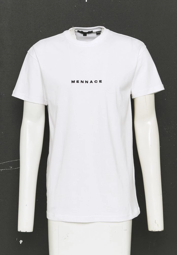 Mennace CLUB UNISEX - Print T-shirt - White 5 Mennace CLUB UNISEX - Print T-shirt - White - Image 3