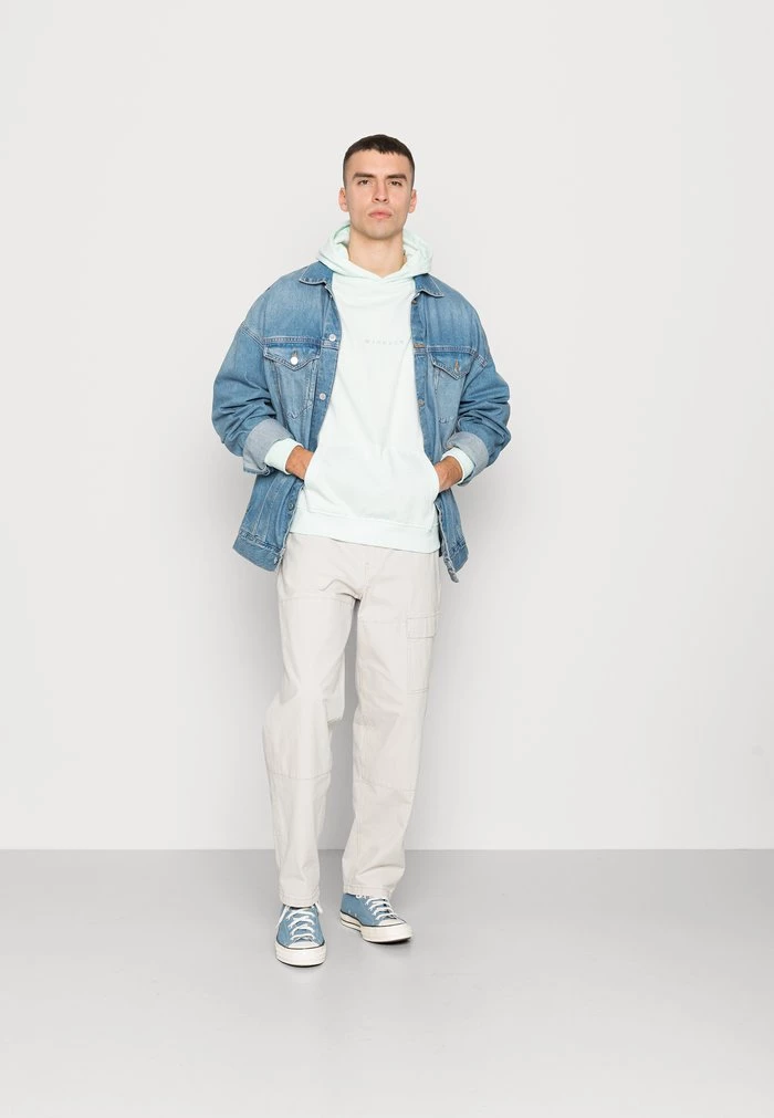 MENNACE ESSENTIAL HOODIE UNISEX - Hoodie - Light Blue 4 MENNACE ESSENTIAL HOODIE UNISEX - Hoodie - Light Blue - Image 2