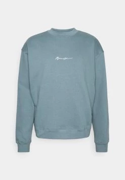 Mennace ESSENTIAL SIGNATURE HIGH NECK UNISEX - Sweatshirt - Petrol 15 Mennace ESSENTIAL SIGNATURE HIGH NECK UNISEX - Sweatshirt - Petrol -Mennace Shop Online dc40075dea12401fb111a06a07bf9ae9