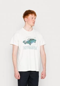 MENNACE AUTO WASHED REGULAR TEE - Print T-shirt - Ecru