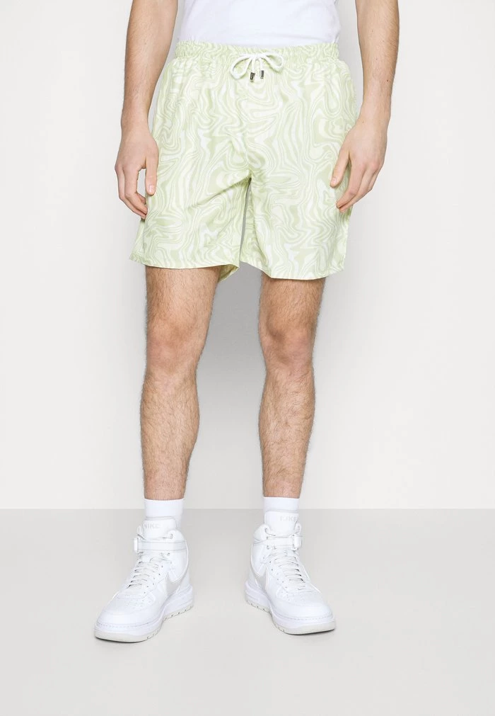 Mennace SWIRL SWIM - Shorts - Yellow 3 Mennace SWIRL SWIM - Shorts - Yellow