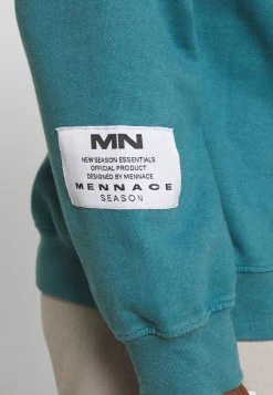 Mennace COURTSIDE WASHED REGULAR HOODIE - Sweatshirt - Green -Mennace Shop Online e2d9852d1ce446ca88616094bfbe08be