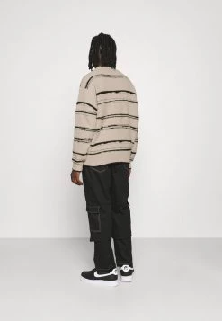 Mennace HENNESSEY BRUSHED STRIPE - Jumper - Off-white -Mennace Shop Online e452e1b375af4a82aa6df9b34ee656fe