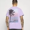 Mennace NEW PARADISE REGULAR - Print T-shirt - Purple -Mennace Shop Online e8217a50c4cf4c30bb133e175e6704f1