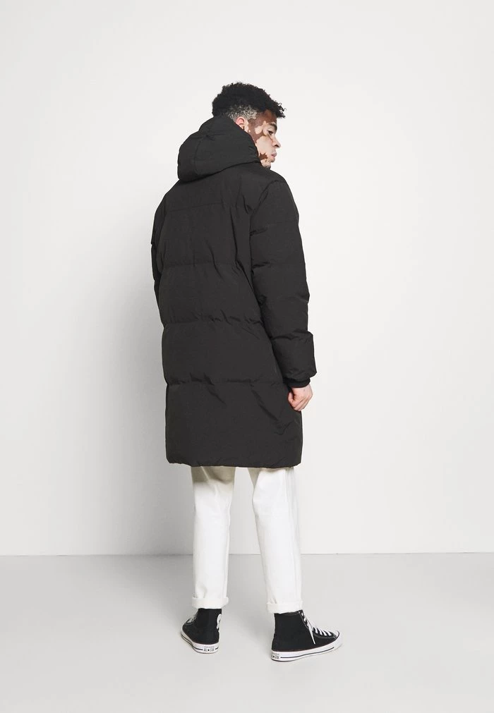 Mennace MIRROR LONGLINE PUFFER JACKET - Winter Coat - Black 5 Mennace MIRROR LONGLINE PUFFER JACKET - Winter Coat - Black - Image 3