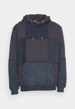 Mennace EXPOSED SEAM PATCHWORK HOODIE UNISEX - Hoodie - Blue 10 Mennace EXPOSED SEAM PATCHWORK HOODIE UNISEX - Hoodie - Blue -Mennace Shop Online e95d0ecc30ce46c098f6c4fd9d0782ca