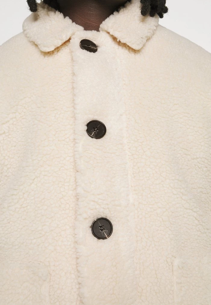 Mennace HENNESSEY BORG JACKET - Winter Jacket - Off White 7 Mennace HENNESSEY BORG JACKET - Winter Jacket - Off White - Image 5