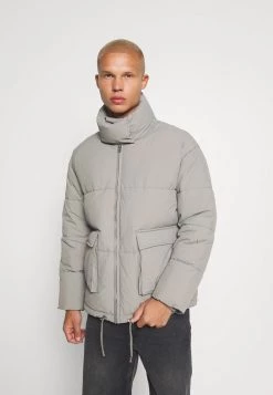 Mennace EVIAN PUFFER JACKET UNISEX - Winter Jacket - Light Grey