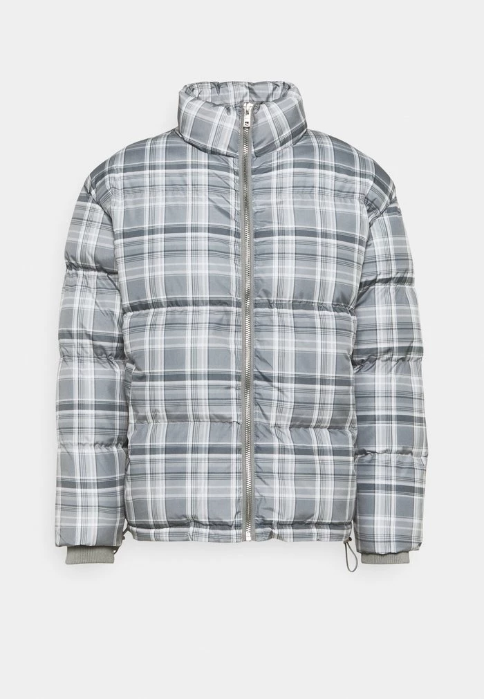 Mennace EVIAN CHECK PUFFER JACKET - Winter Jacket - Blue 8 Mennace EVIAN CHECK PUFFER JACKET - Winter Jacket - Blue - Image 6