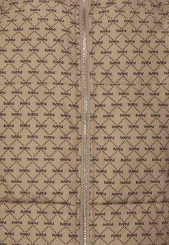 Mennace MONOGRAM RAGLAN PUFFER JACKET - Winter Jacket - Light Brown -Mennace Shop Online f1a203c24bd942db8c5e1fc32a8a2280