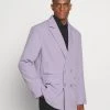 Mennace SUNDAZE DOUBLE BREASTED SUIT JACKET - Blazer Jacket - Lilac -Mennace Shop Online f470570ecc5046efa105d276f5d17a29
