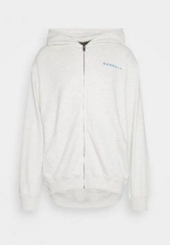 MENNACE ESSENTIAL HOODIE UNISEX - Zip-up Sweatshirt - Light Grey