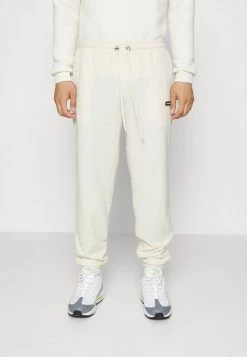 Mennace REGULAR JOGGER - Tracksuit Bottoms - Off White