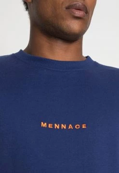 MENNACE UNISEX ESSENTIAL REGULAR - Sweatshirt - Blue -Mennace Shop Online f89b072880494f6e81dc2f6ee318387f