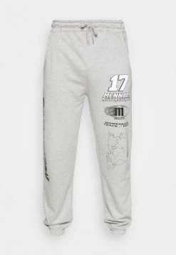 Mennace UNISEX LOGO REGULAR - Tracksuit Bottoms - Light Grey -Mennace Shop Online fa036673432e409f8e275e753944f9d3