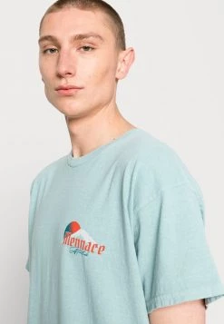 Mennace HAVANA DRAGON REGULAR - Print T-shirt - Blue 11 Mennace HAVANA DRAGON REGULAR - Print T-shirt - Blue -Mennace Shop Online fa5a3d47ab844bc4908f88f62bbadfc2