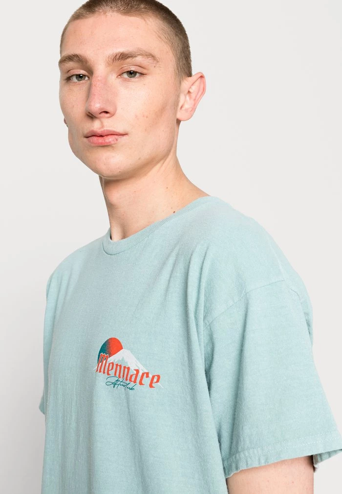 Mennace HAVANA DRAGON REGULAR - Print T-shirt - Blue 7 Mennace HAVANA DRAGON REGULAR - Print T-shirt - Blue - Image 5