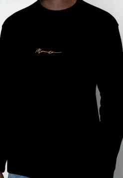 Mennace ESSENTIAL SIGNATURE TEE - Long Sleeved Top - Black -Mennace Shop Online fb78426c7e67431c90d673603d5ce620