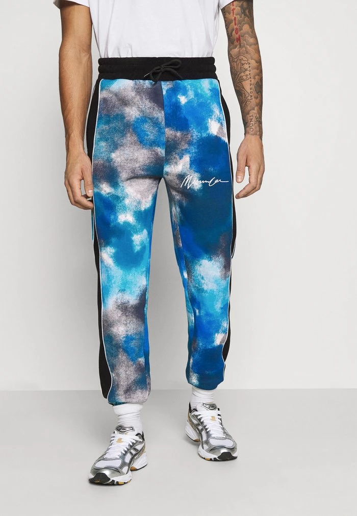 Mennace TIE DYE UNISEX - Tracksuit Bottoms - Blue 3 Mennace TIE DYE UNISEX - Tracksuit Bottoms - Blue