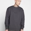 Mennace ESSENTIAL REGULAR SIGNATURE - Sweatshirt - Charcoal