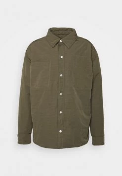 Mennace PADDED OVERSHIRT - Light Jacket - Green